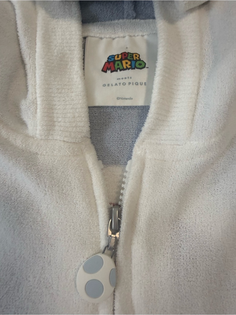 Gelato Pique Super Mario Yoshi Zip-Up Hoodie One Size - Picture 8 of 15